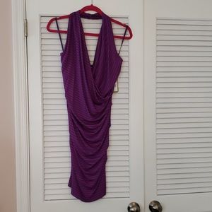 Nicole Miller Artelier halter dress size P